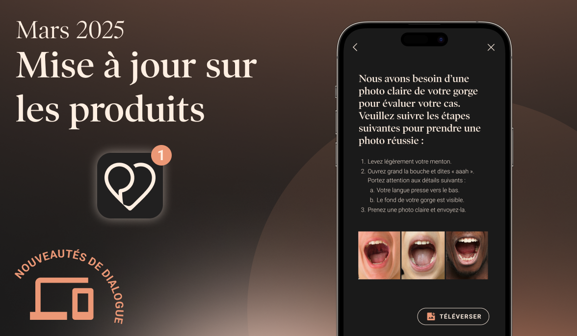 Mise à jour de mars : Améliorer les soins grâce à l’intelligence artificielle et à l’optimisation des appels vidéo